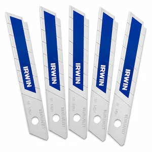 Lâmina Para Estilete 18mm Com 5un. Irwin - 10507102