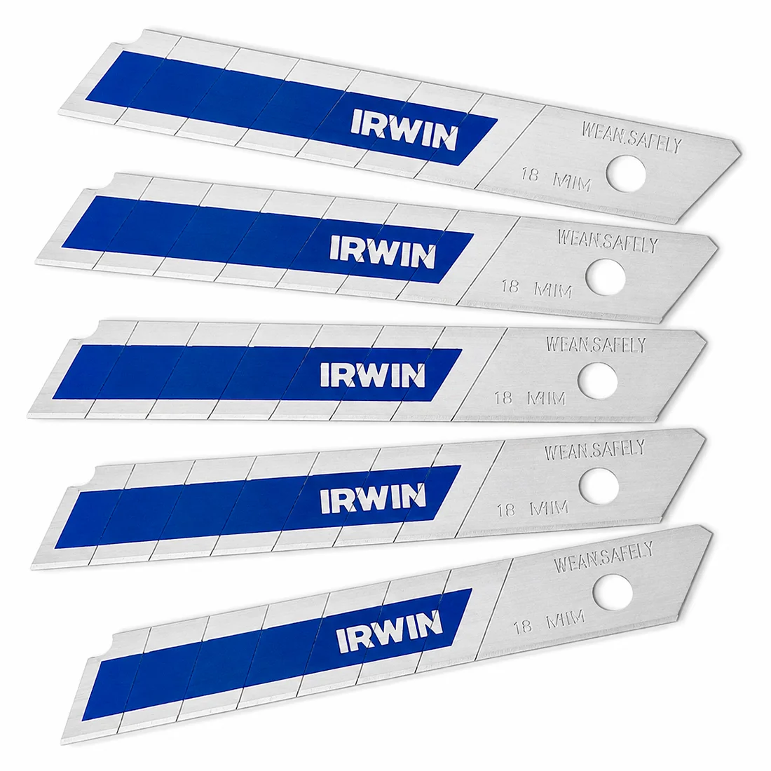 Lâmina Para Estilete 18mm Com 5un. Irwin - 10507102