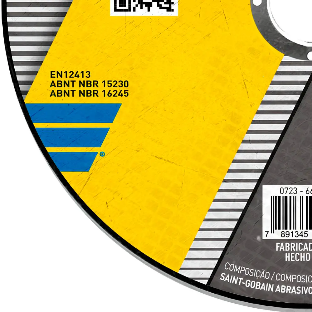 Disco de Corte Inox 4.1/2" x 1 x 7/8" Standard Norton