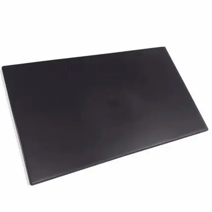Desempenadeira Plástica 18x30cm Super Lisa Preta Castor