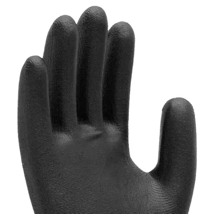 Luva Malha Multitato Preta 10 GG Super Safety CA32034