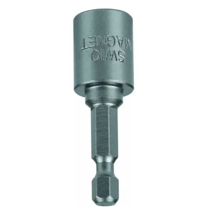 Adaptador Magnético Tipo Canhão 1/4" x 1/4" 50mm Gedore