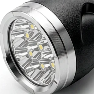 Lanterna Recarregável 9 LEDs Bivolt C379 Cazarini