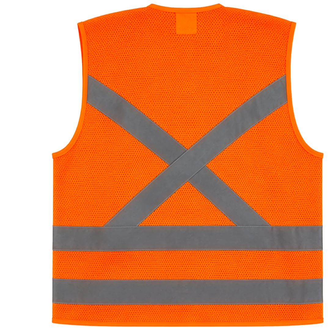 Colete Refletivo Com 1 Bolso Laranja G Super Safety