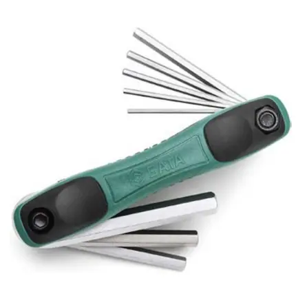 Jogo de Chave Allen 1.5 à 8mm Canivete Sata