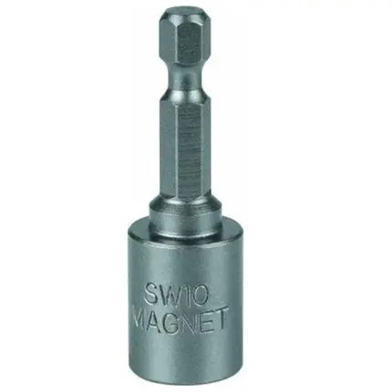 Adaptador Magnético Tipo Canhão 1/4" x 3/8" 50mm Gedore