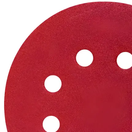 Disco de Lixa 125mm Saitac Com Velcro Grão 220 OX-AL 8F