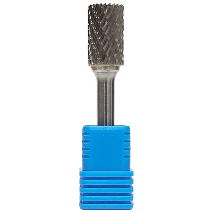 Lima Rotativa de Metal Duro Cilíndrica 12x19x65 CQC Corte Topo HT