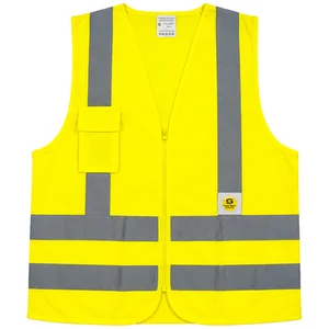 Colete Refletivo Com 1 Bolso Amarelo G Super Safety