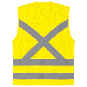 Colete Refletivo Com 1 Bolso Amarelo G Super Safety