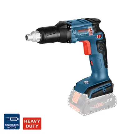 Parafusadeira Para Drywall 1/4" Bosch S/ Bateria GSR 18v EC TE