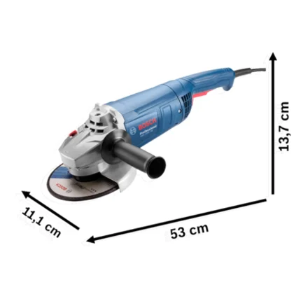 220v, Esmerilhadeira 7" 2200w Gws 2200 180 Bosch