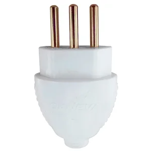 Plugue Macho Desmontável 3 Pinos 10A/250V Dn1592 Daneva