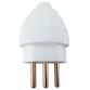 Plugue Macho Desmontável 3 Pinos 10A/250V Dn1592 Daneva