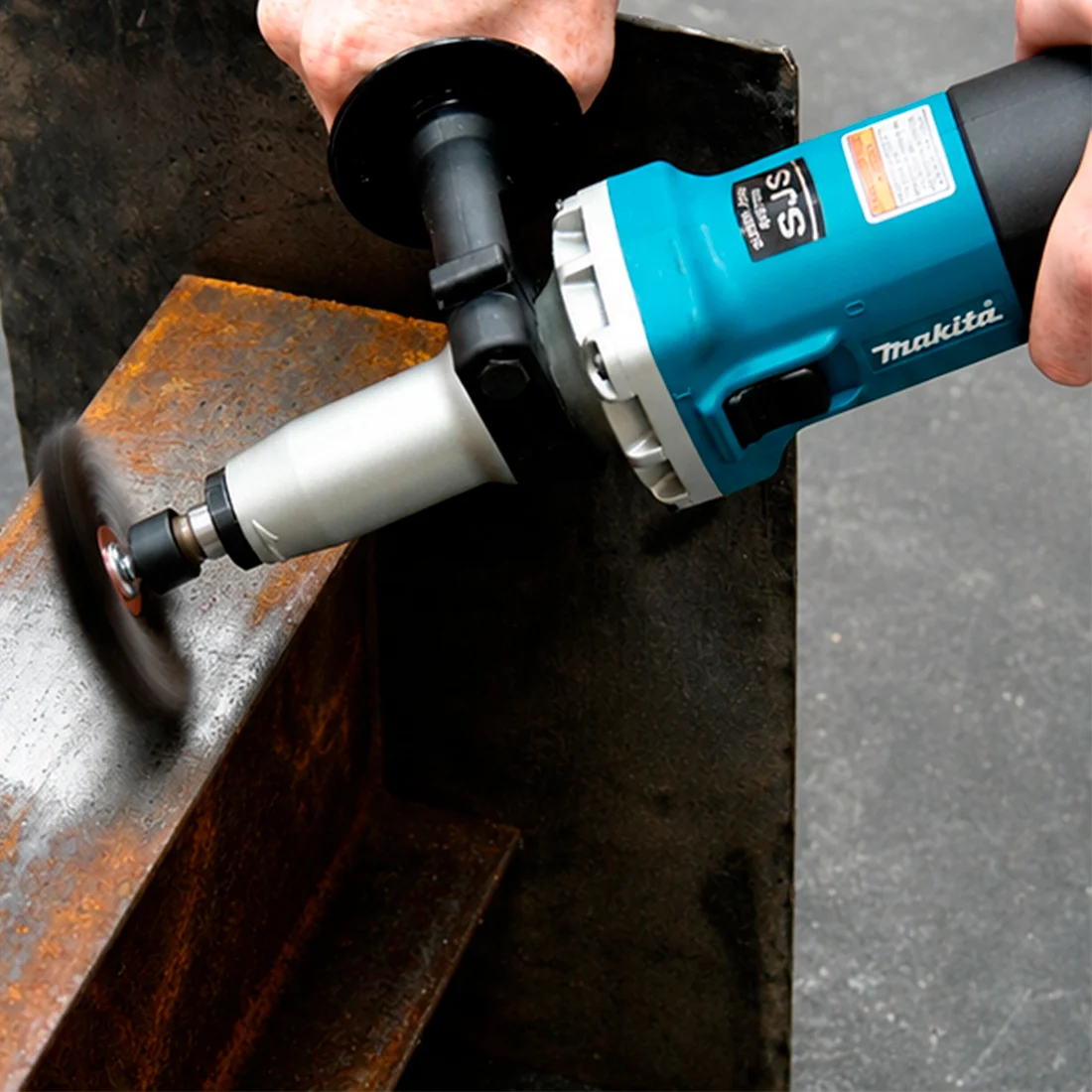 220v, Retificadeira 1/4" Baixa Rotação 750w 7000rpm Gd0800C Makita