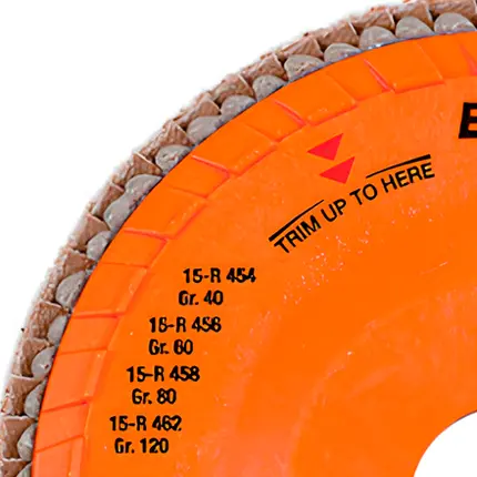 Disco Flap Para Aço 4.1/2x5/8" Enduro Flex Grão 40 Walter