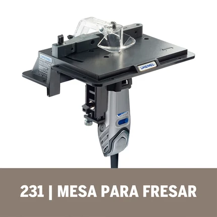 Mesa Para Fresar (Tupia) Para Micro Retífica 231 Dremel