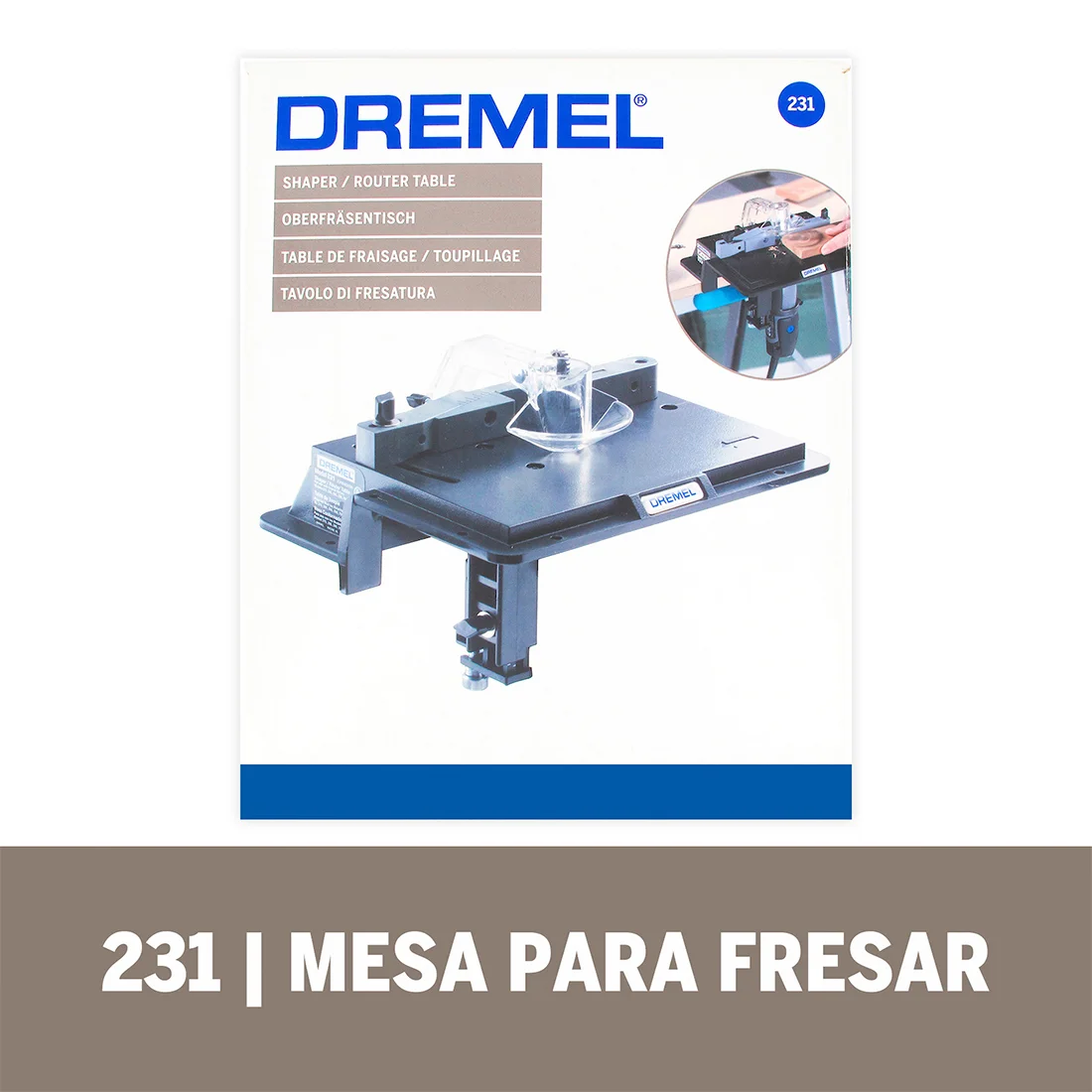 Mesa Para Fresar (Tupia) Para Micro Retífica 231 Dremel