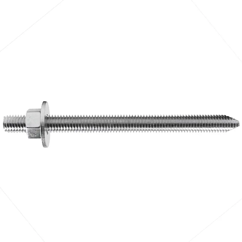 Haste Para Chumbador Químico 3/4" x 260mm Com Porca e Arruela