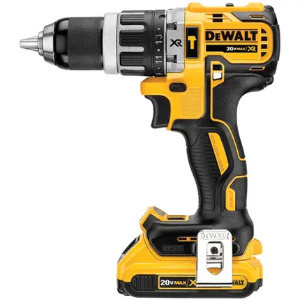 Paraf. e Furadeira Impacto 1/2" Dewalt 20v C/ 2 Baterias DCD796D2-BR