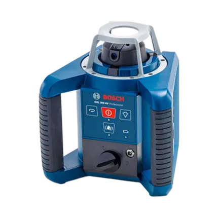 Nivel a Laser Rotativo 300 Metros Bosch GRL-300 HV Com Maleta