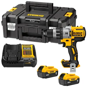 Parafusadeira/Furadeira de Impacto Dewalt 1/2" Com 2 Baterias 20v MAX DCD996P2T-BR