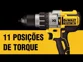 Parafusadeira/Furadeira de Impacto Dewalt 1/2" Com 2 Baterias 20v MAX DCD996P2T-BR