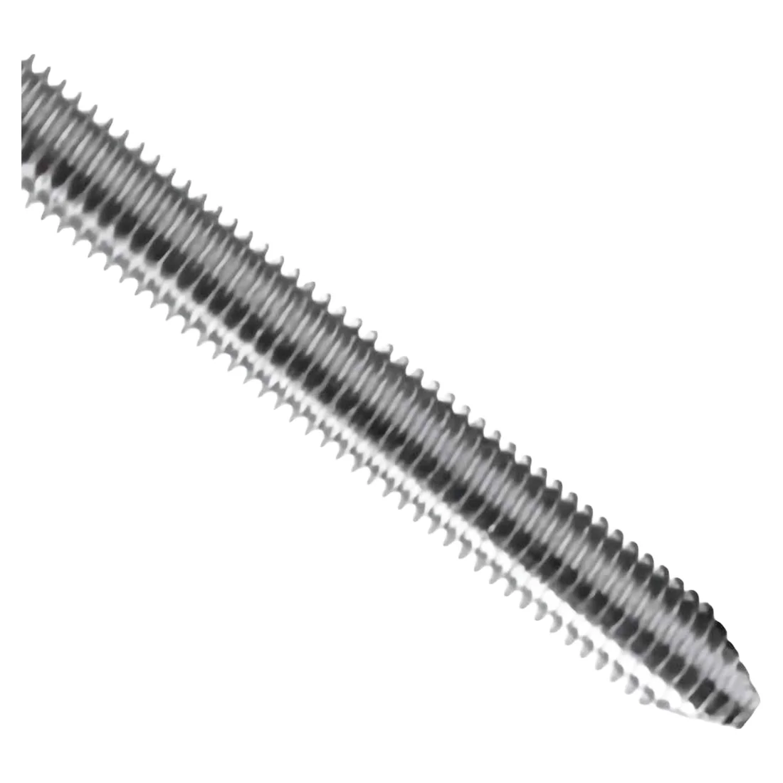Haste Para Chumbador Químico 1" x 300mm Com Porca e Arruela