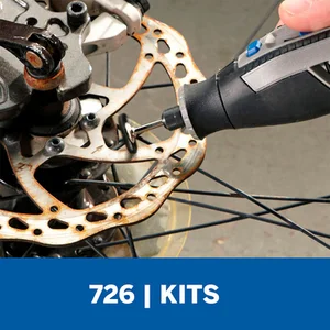 Kit Dremel 726 Limpar e Polir Para Micro Retíficas