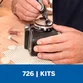 Kit Dremel 726 Limpar e Polir Para Micro Retíficas