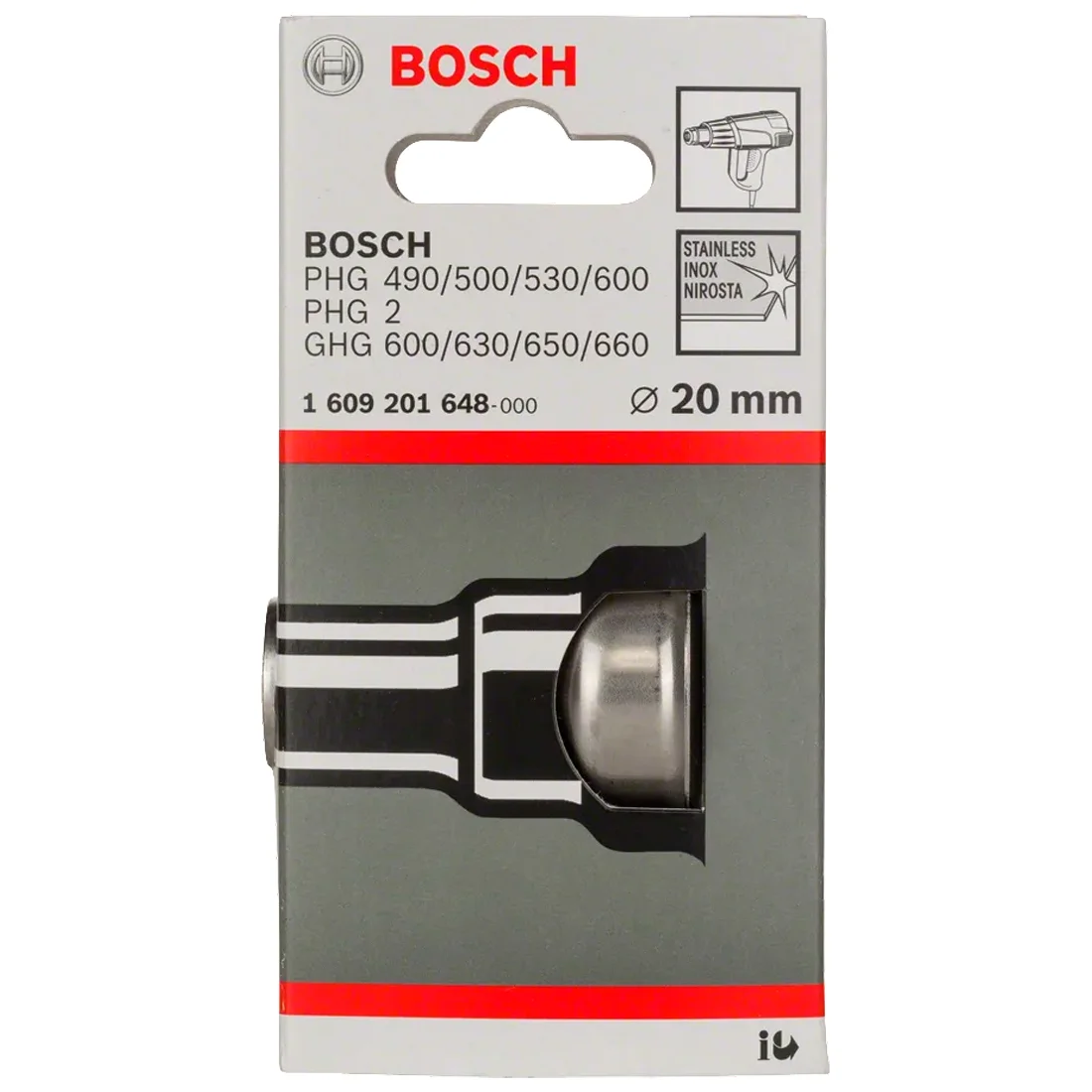Bico Para Soprador 20 mm Bosch 1609201648