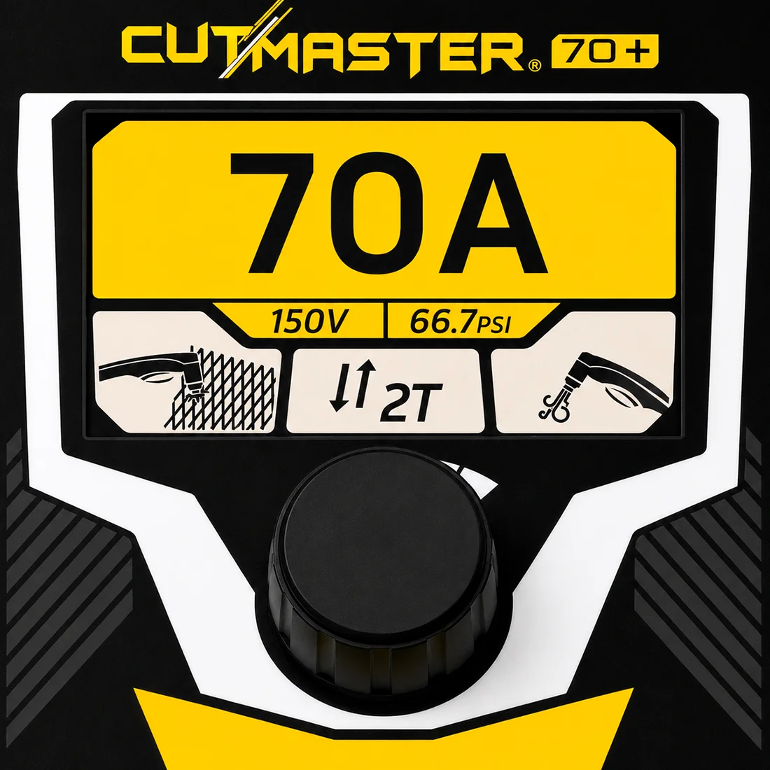 Cortadora Plasma Cutmaster 70+, Corte até 38 mm, trifásica ESAB