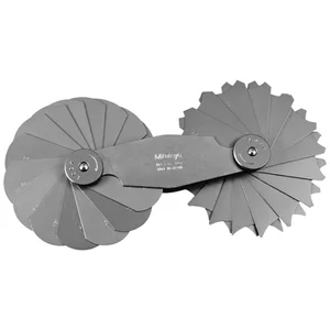 Calibrador de Raio 15,5 a 20 mm / Passo 0,5 mm Mitutoyo 186-107