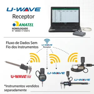 Receptor de Dados Sem Fio U-WAVE-R Mitutoyo 02AZD810E