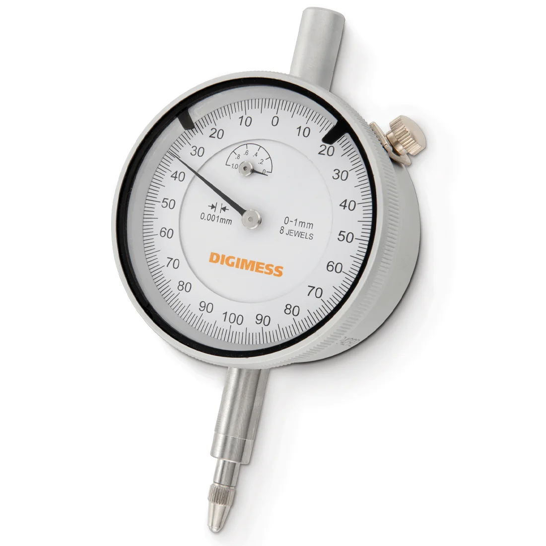 Relógio Comparador Milesimal Anti-Choque Digimess 0,001mm - 121.320