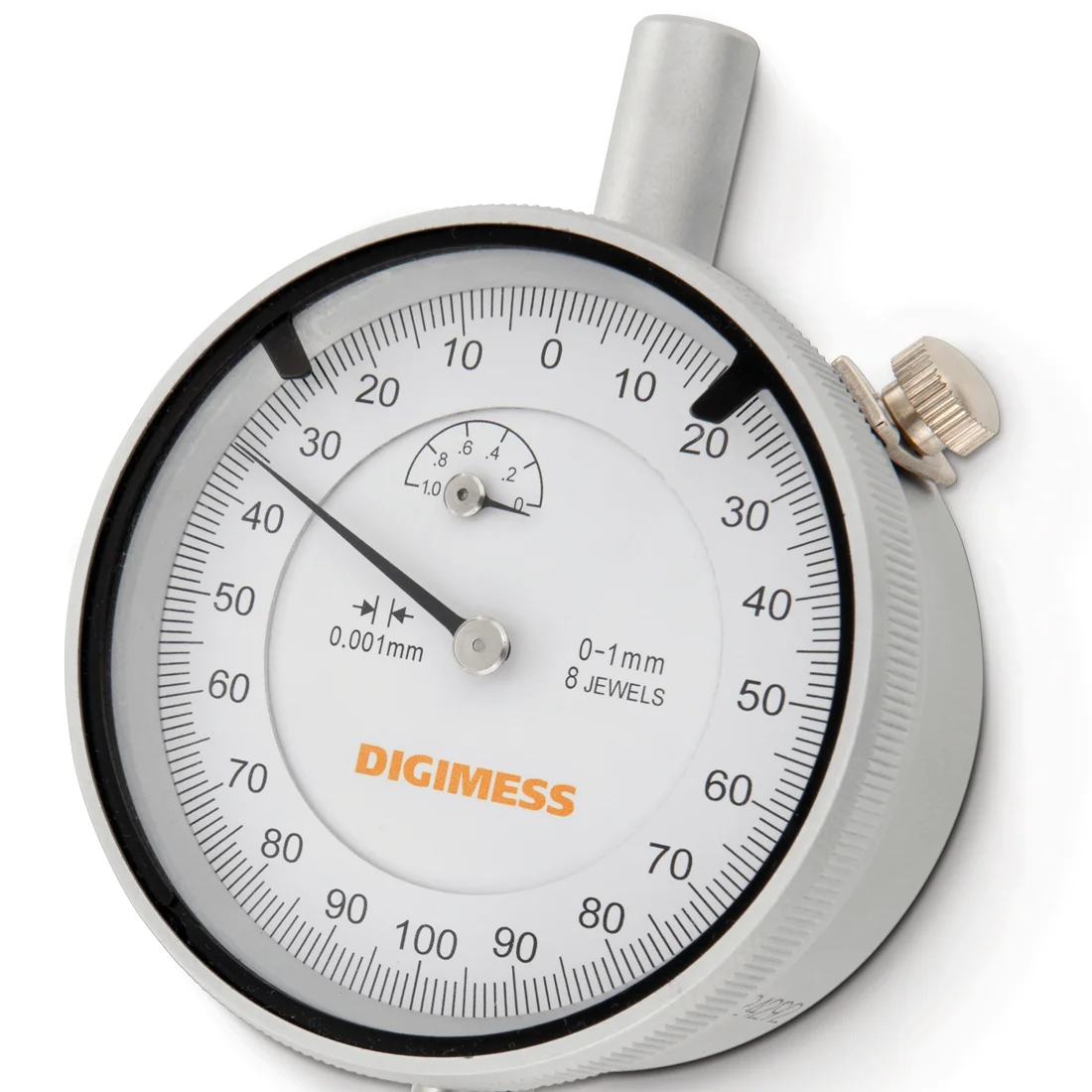 Relógio Comparador Milesimal Anti-Choque Digimess 0,001mm - 121.320