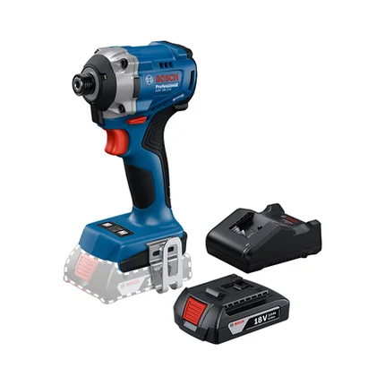 Parafusadeira de Impacto Bosch GDR 18V-215 215Nm com 2 Baterias e Maleta