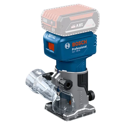 Tupia Industrial a Bateria Bosch 18V GLF18V-8 - Sem Bateria e Carregador