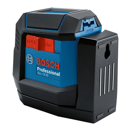 Nível a Laser Bosch GLL 12-22 Com Alcance de 12 m e Suporte Giratório