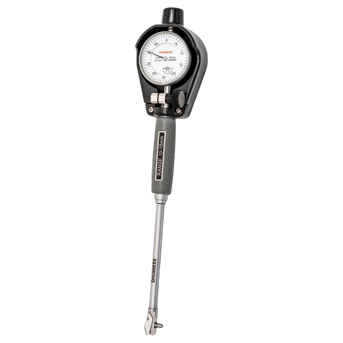 Comparador de Diâmetro Interno 10 a 18 mm, 9 peças, Digimess 130.556