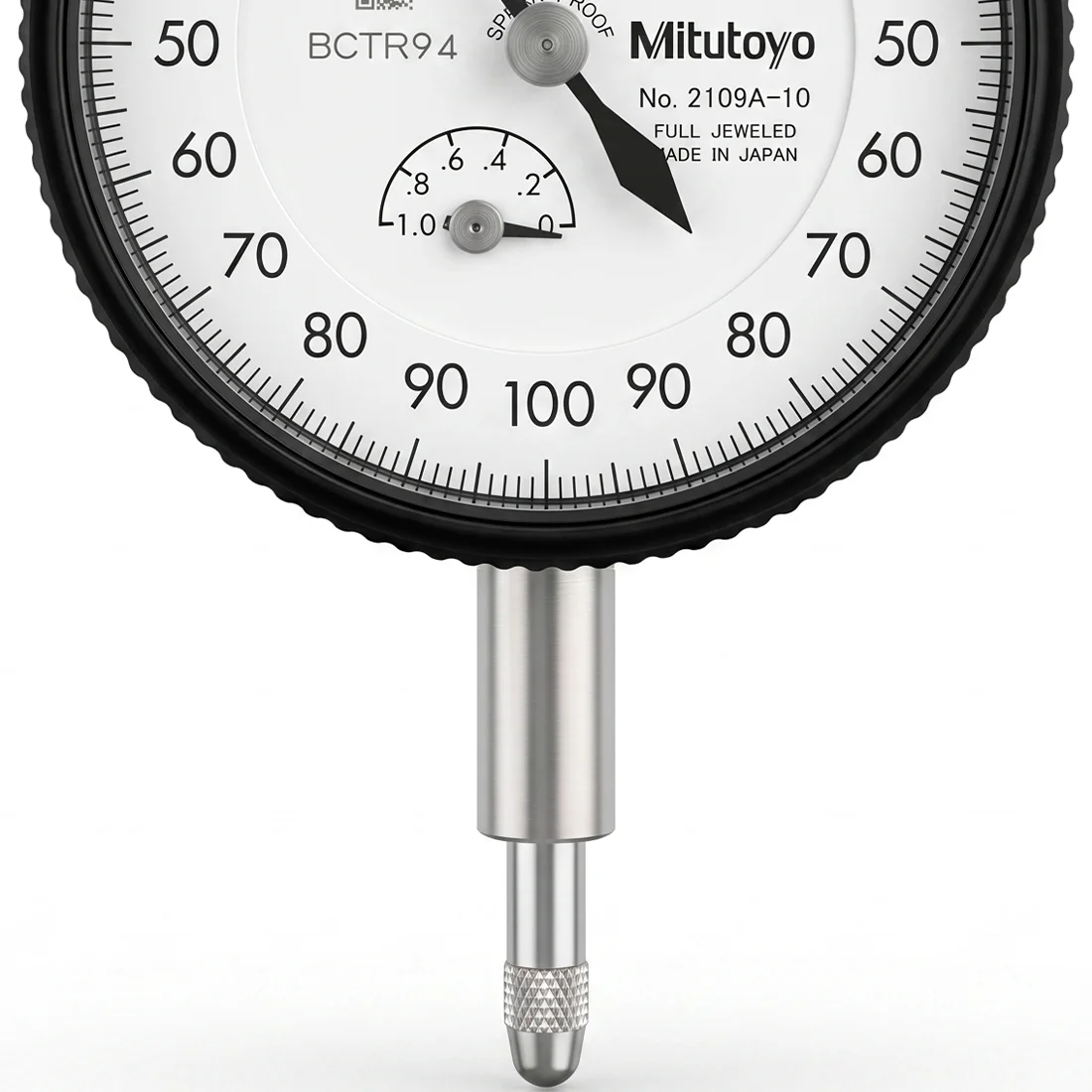 Relógio Comparador 0,01 mm Mitutoyo 2109A-10