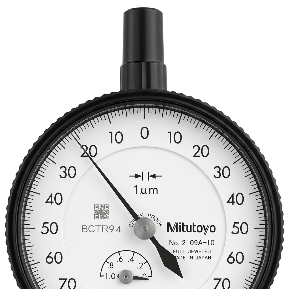 Relógio Comparador 0,01 mm Mitutoyo 2109A-10