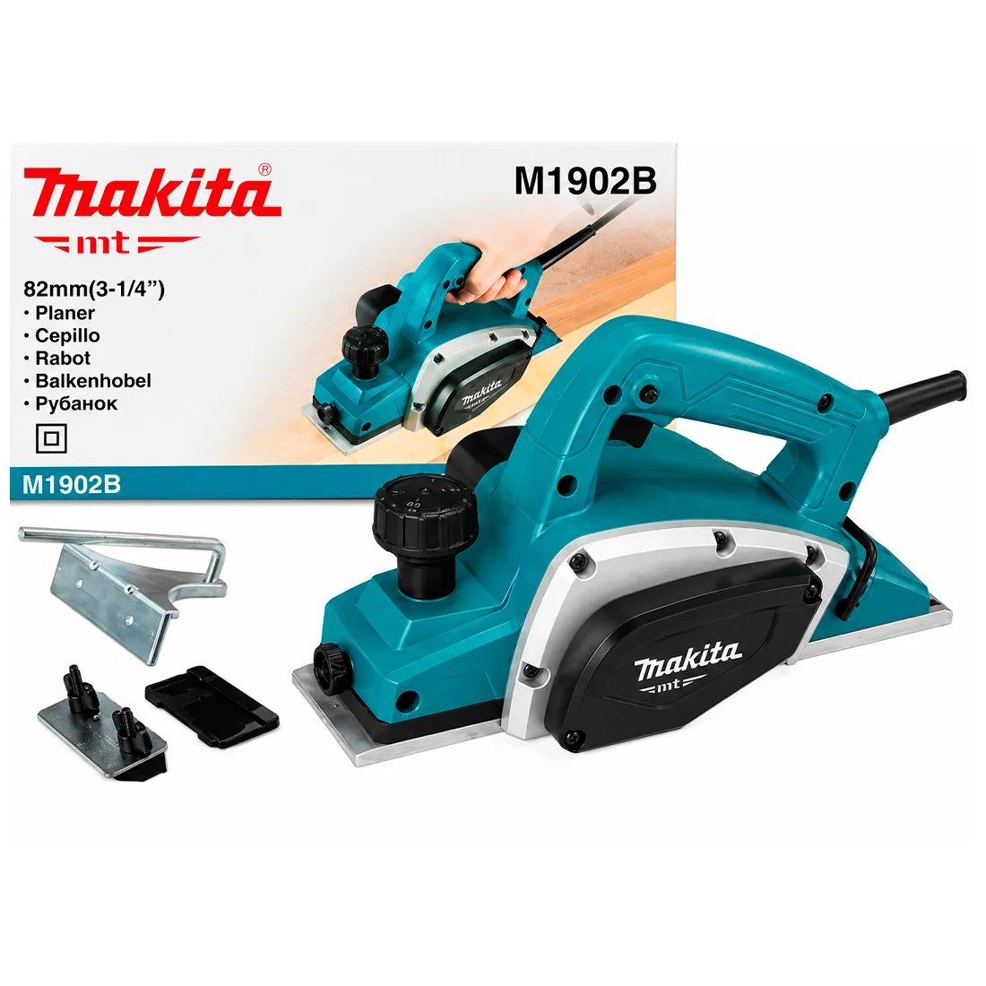 Plaina Elétrica 3.1/4" 127V Makita MT M1902B