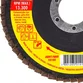 Disco de Flap 115mm Starrett Grão 60 em Fibra de Vidro Cônico