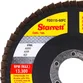 Disco de Flap 115mm Starrett Grão 60 em Fibra de Vidro Cônico
