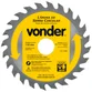 Lâmina de Serra Circular Vonder 110 mm x 20 mm Com 24 Dentes de Metal Duro