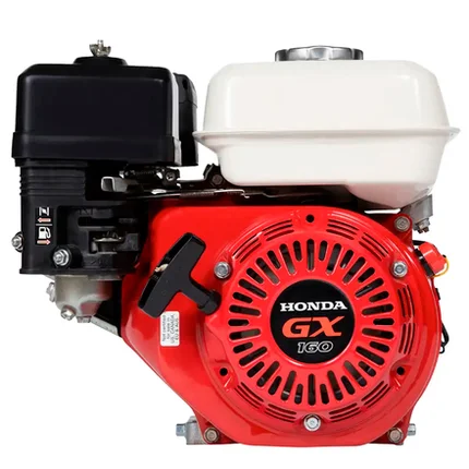 Motor Estácionário Honda à Gasolina 5.5HP, GX160QX - Com Alerta de Óleo