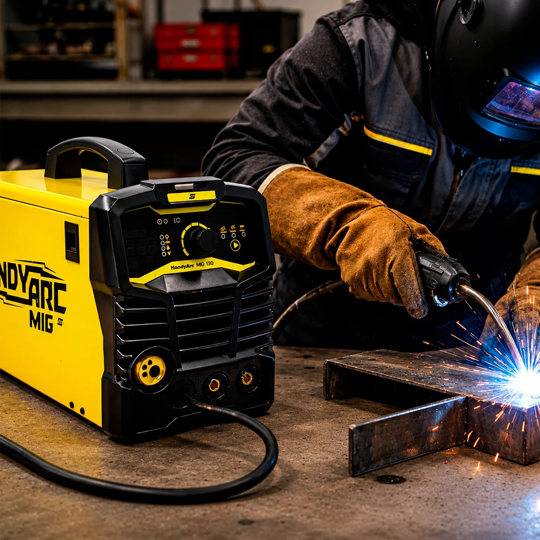 Máquina de Solda Inversora Handyarc MIG 130i ESAB