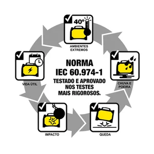 Máquina de Solda Multiprocesso Rustler EM 215I ESAB