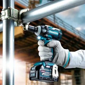 Chave de Impacto a Bateria 1/2" Makita TW004GD201 Com 2 Baterias 40v Max XGT